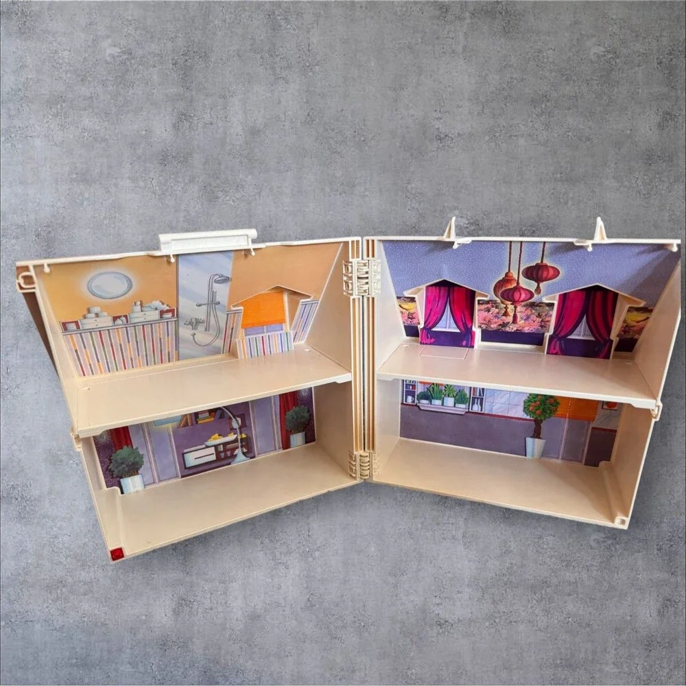 Playmobil 2005 Geobra‎ Take Along Modern Doll House Without Contents